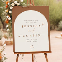 GALA Boho Terracotta Arch Celestial Star Welcome