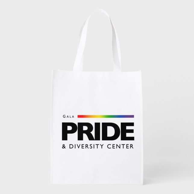 Gala Pride & Diversity Center Shopping Bag (Back)