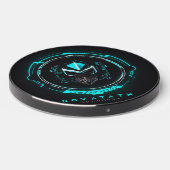 Galactic Alien Logo iPad Case" Wireless Charger (Front 2)