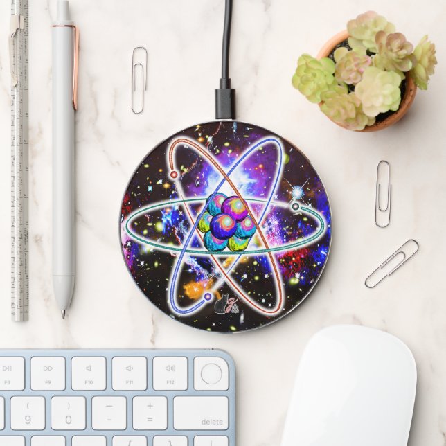Galactic Atomic Wireless Charger (Desk)