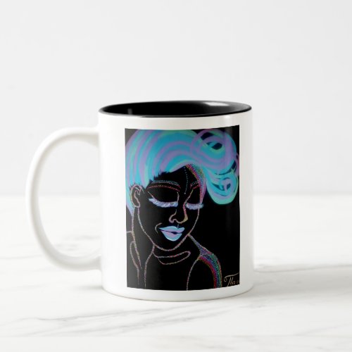 Galactic Aura Two_Tone Coffee Mug