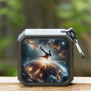 Galactic Breakdance Explosion in Deep Space Bluetooth Speaker