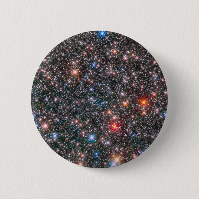 Galactic Bulge Of The Milky Way. Button (Front)