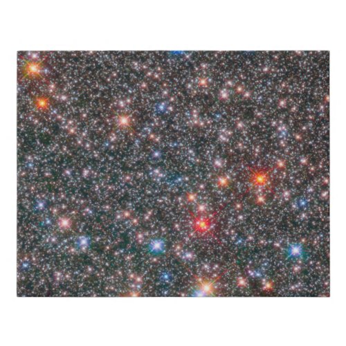 Galactic Bulge Of The Milky Way Faux Canvas Print