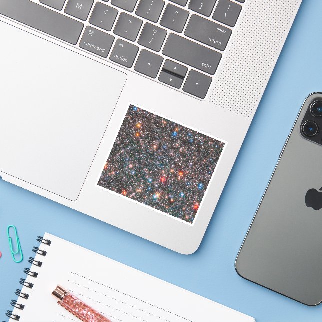 Galactic Bulge Of The Milky Way. Sticker (Laptop w/ iPhone)