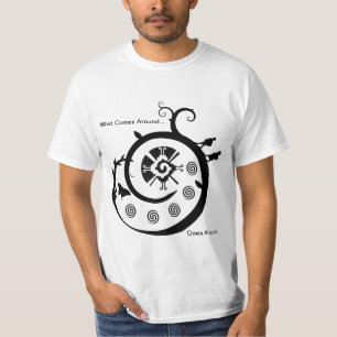 Galactic Butterfly - What comes around goes around T-Shirt