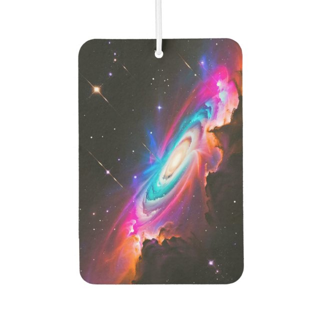 Galactic Car Scents for Cosmic Drivers Air Freshener (Front)