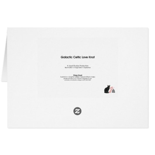 Galactic Celtic Love Knot (Back Horizontal)