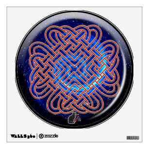 Galactic Celtic Love Knot Wall Sticker