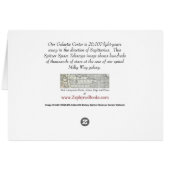 Galactic Center Cards (Back Horizontal)
