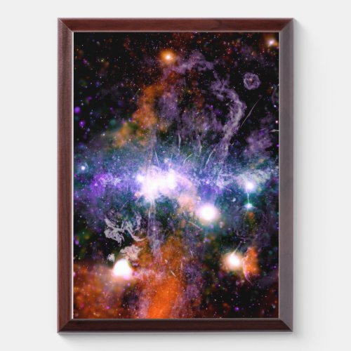 Galactic Center of Milky Way Galaxy X_Ray Hubble   Award Plaque