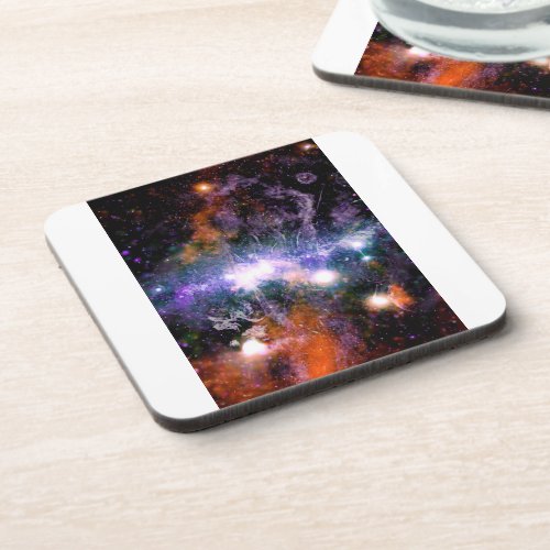 Galactic Center of Milky Way Galaxy X_Ray Hubble   Beverage Coaster