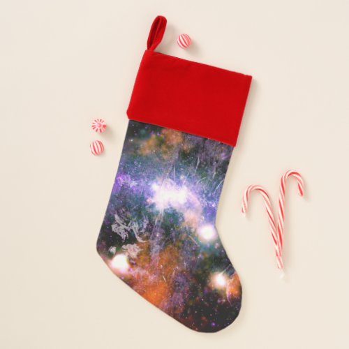 Galactic Center of Milky Way Galaxy X_Ray Hubble   Christmas Stocking