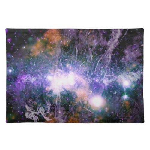 Galactic Center of Milky Way Galaxy X_Ray Hubble   Cloth Placemat