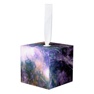 Galactic Center of Milky Way Galaxy X-Ray Hubble Cube Ornament