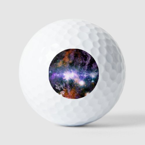Galactic Center of Milky Way Galaxy X_Ray Hubble   Golf Balls