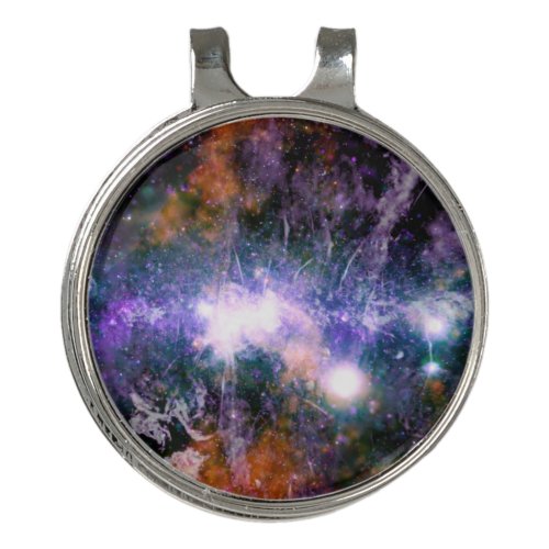Galactic Center of Milky Way Galaxy X_Ray Hubble   Golf Hat Clip