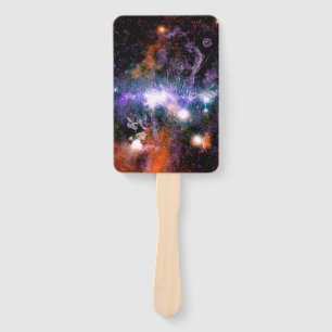 Galactic Center of Milky Way Galaxy X-Ray Hubble Hand Fan