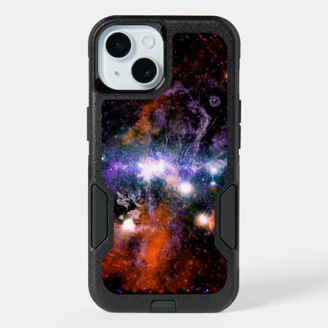 Galactic Center of Milky Way Galaxy X-Ray Hubble   iPhone 15 Case (Back)