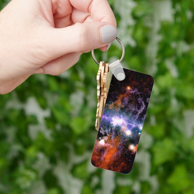 Galactic Center of Milky Way Galaxy X-Ray Hubble   Keychain (Hand)