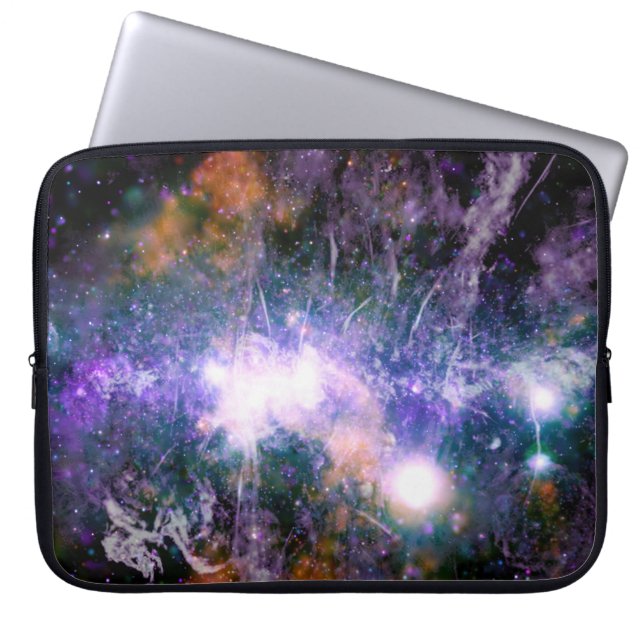 Galactic Center of Milky Way Galaxy X-Ray Hubble   Laptop Sleeve (Front)