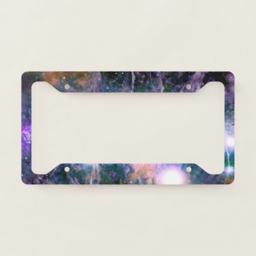 Galactic Center of Milky Way Galaxy X_Ray Hubble   License Plate Frame