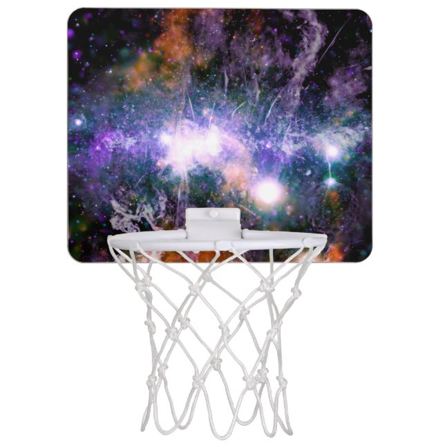 Galactic Center of Milky Way Galaxy X-Ray Hubble   Mini Basketball Hoop (Front)