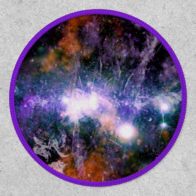 Galactic Center of Milky Way Galaxy X-Ray Hubble   Patch (Front)