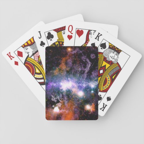 Galactic Center of Milky Way Galaxy X_Ray Hubble   Playing Cards