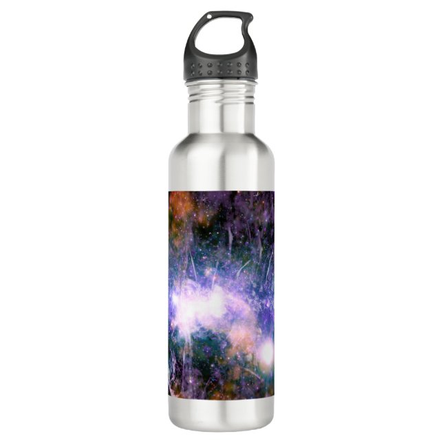 Galactic Center of Milky Way Galaxy X-Ray Hubble   Stainless Steel Water Bottle (Front)