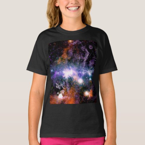 Galactic Center of Milky Way Galaxy X_Ray Hubble   T_Shirt