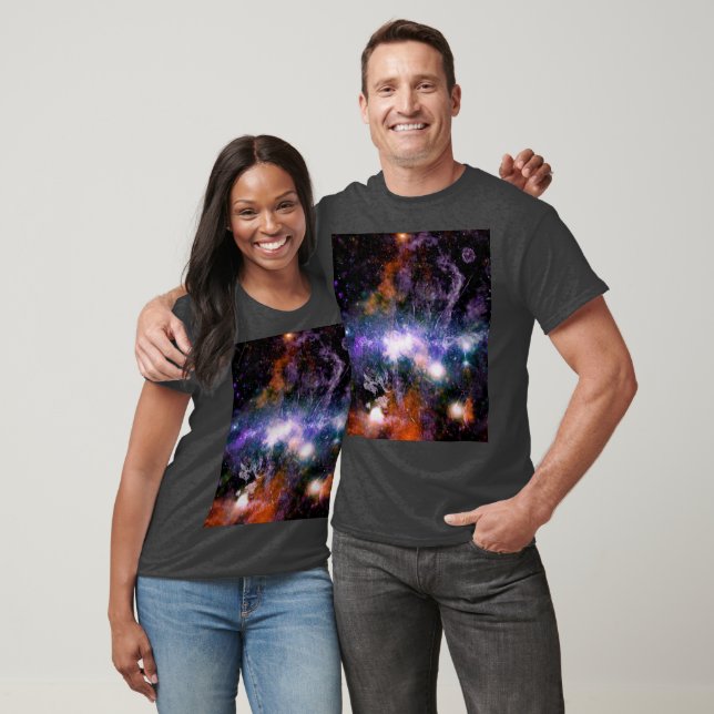 Galactic Center of Milky Way Galaxy X-Ray Hubble   T-Shirt (Unisex)
