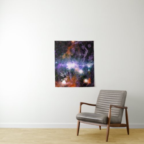 Galactic Center of Milky Way Galaxy X_Ray Hubble   Tapestry