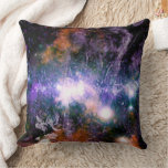 Galactic Center of Milky Way Galaxy X-Ray Hubble   Throw Pillow