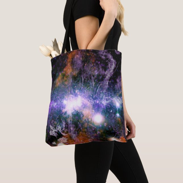 Galactic Center of Milky Way Galaxy X-Ray Hubble   Tote Bag (Close Up)
