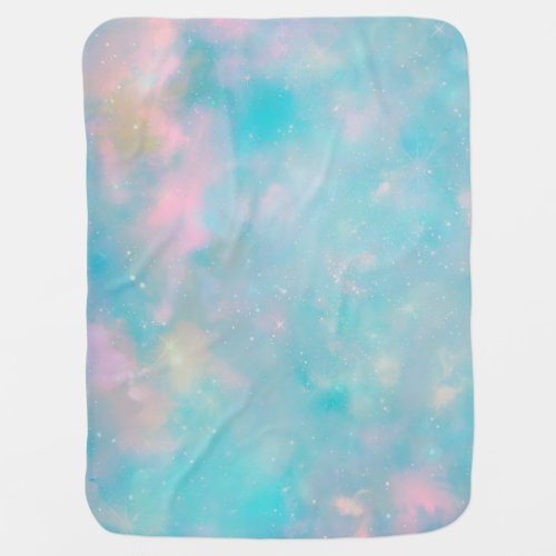 Galactic Comfort Nebula Baby Blanket