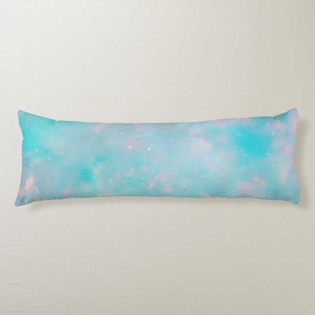 Galactic Comfort Nebula Body Pillow (Front)