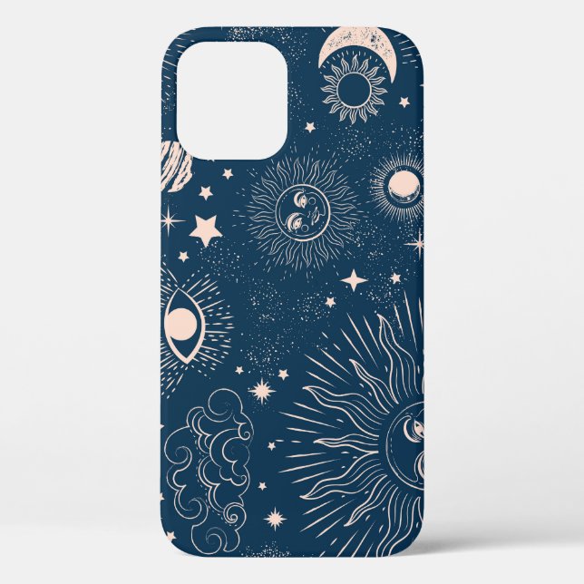 Galactic Constellations: Space Pattern Design Case-Mate iPhone Case (Back)