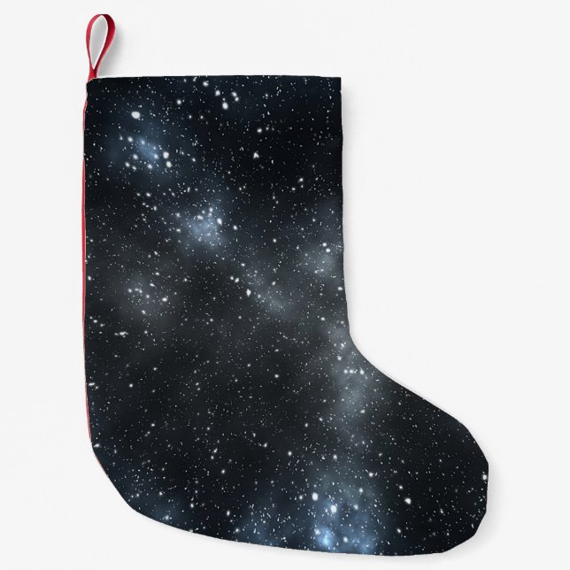 Galactic Dark Matter: Space Mystery. Small Christmas Stocking (Front)