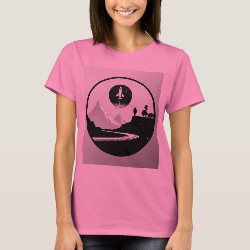 Galactic Dreamer Astronauts Odyssey T_Shirt