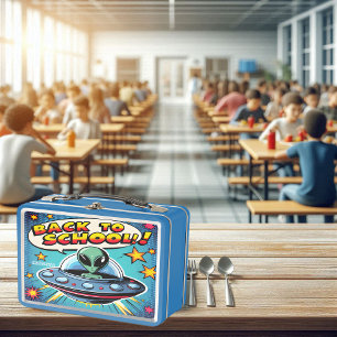 Galactic Education Journey Metal Lunch Box