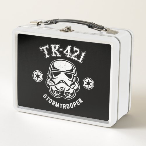 Galactic Empire Stormtrooper TK_421 Retro Graphic Metal Lunch Box