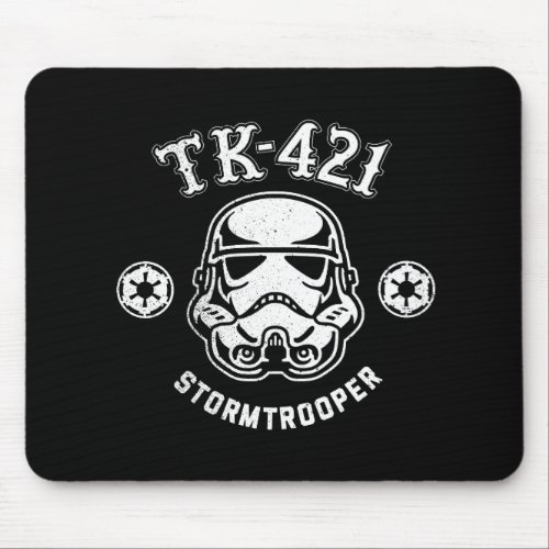 Galactic Empire Stormtrooper TK_421 Retro Graphic Mouse Pad