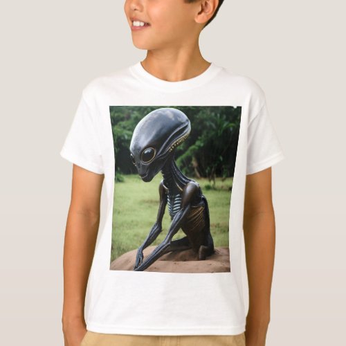 Galactic Explorer Boys Tee Space Invader Graph T_Shirt