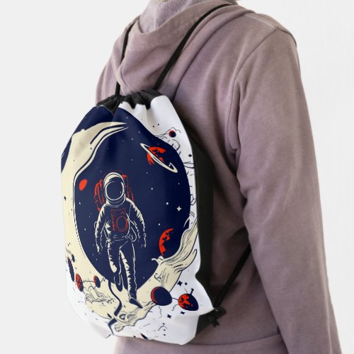 Galactic Explorer Collection Drawstring Bag