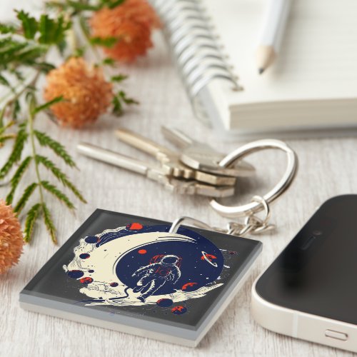 Galactic Explorer Collection Keychain