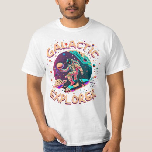 Galactic Explorer Journey Across the Cosmos T_Shirt