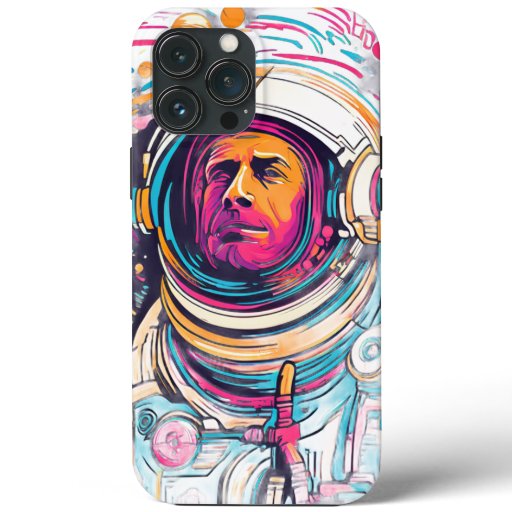Galactic Explorer Phone Case: Astronaut Adventure iPhone 13 Pro Max Case