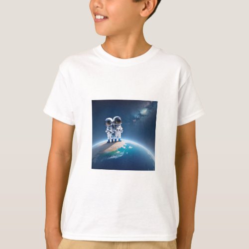 Galactic Explorers The Cosmic Adventure Tee T_Shirt