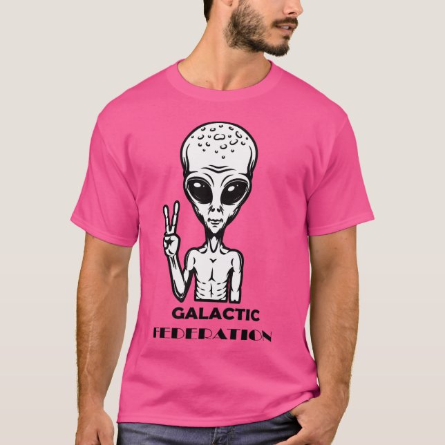 Galactic Federation Galactic Federation Of Aliens  T-Shirt (Front)